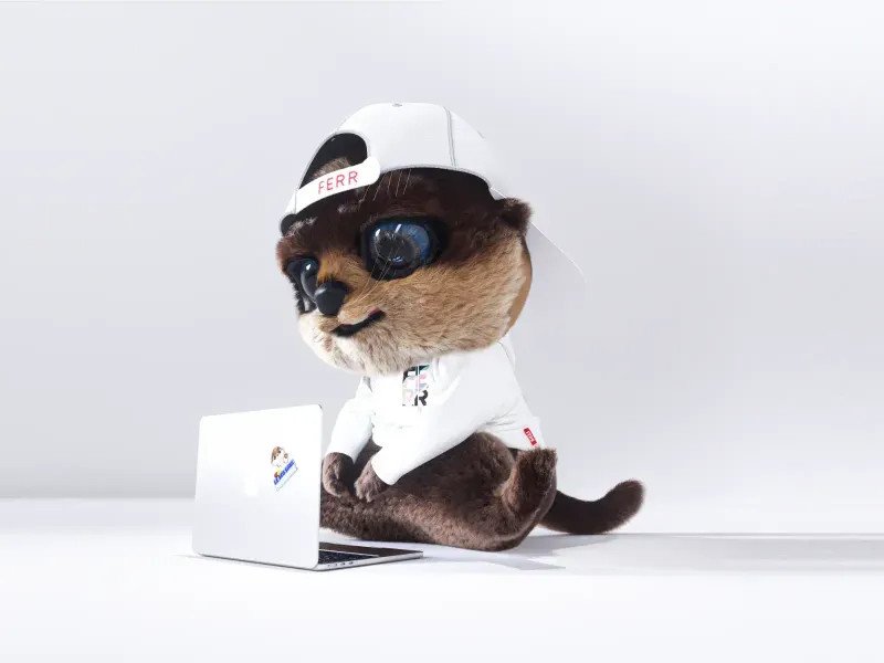 La loutre de SEO sans migraine, mascotte de marque