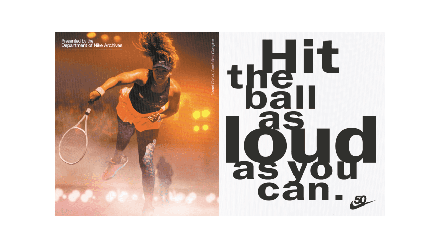 Never Done Inspiring: Ad Revolution. Nike CH
