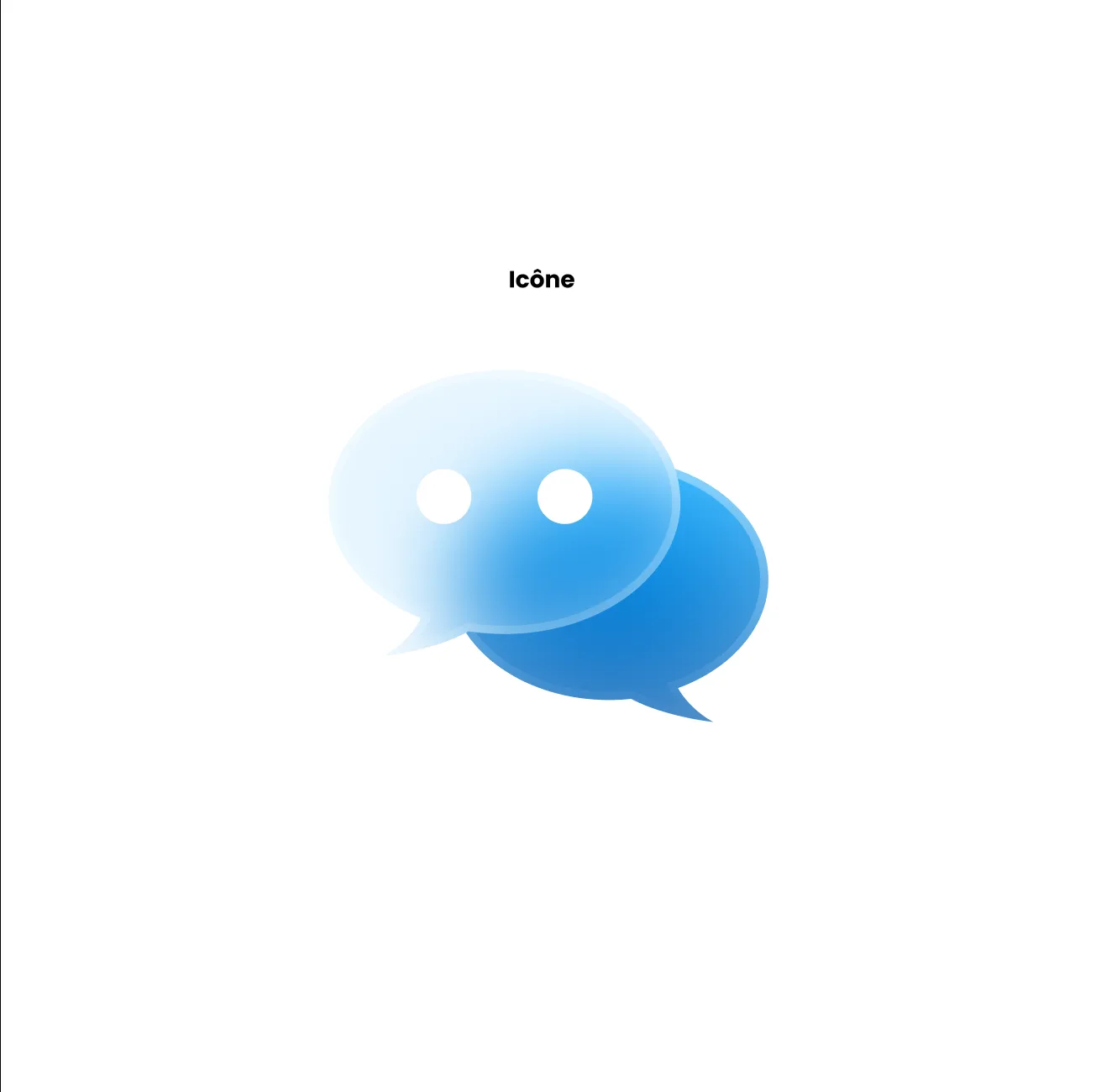 Icones chat hublead by ferr studio design digital
