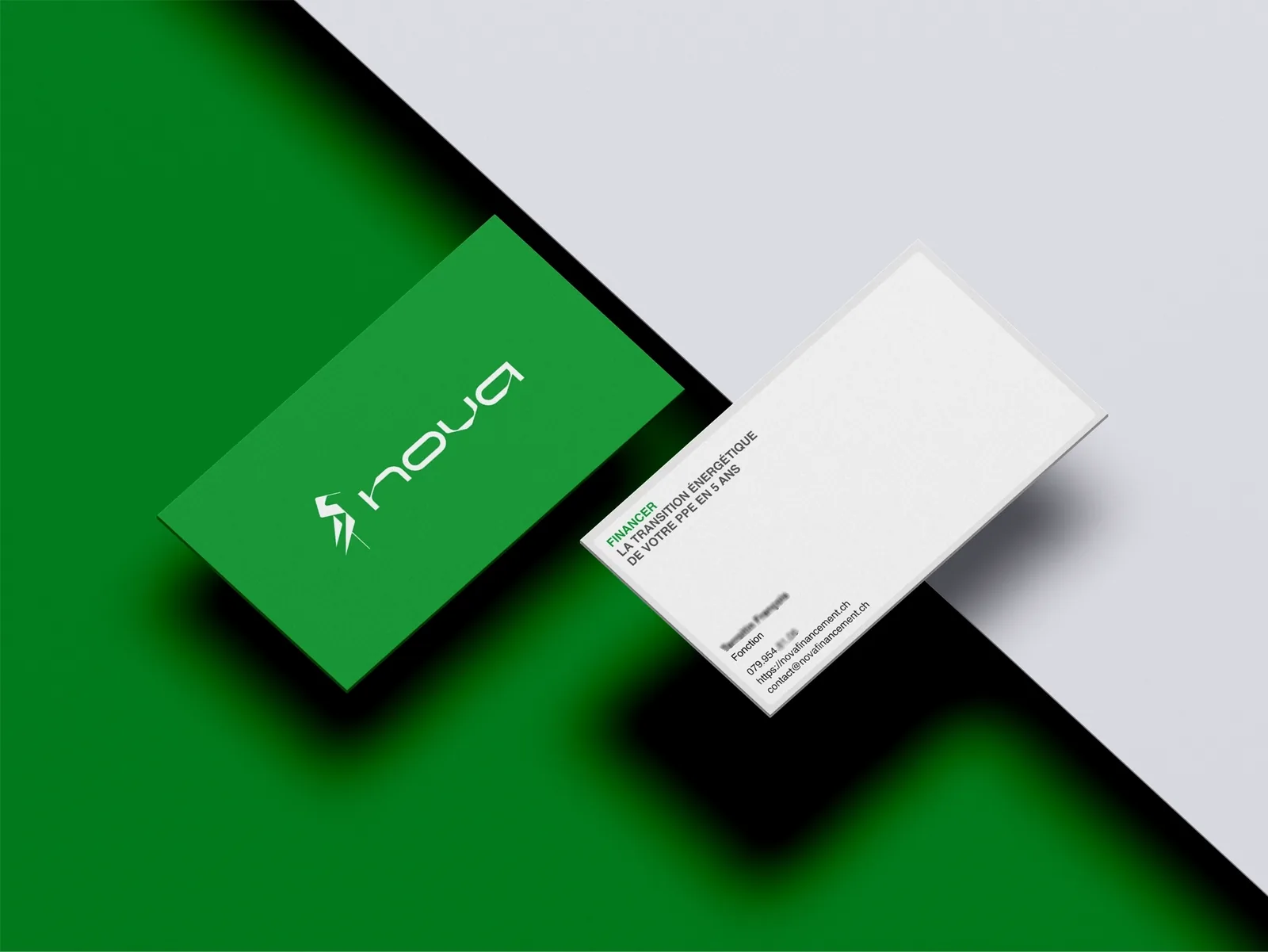 Application financière Nova par Ferr Studio