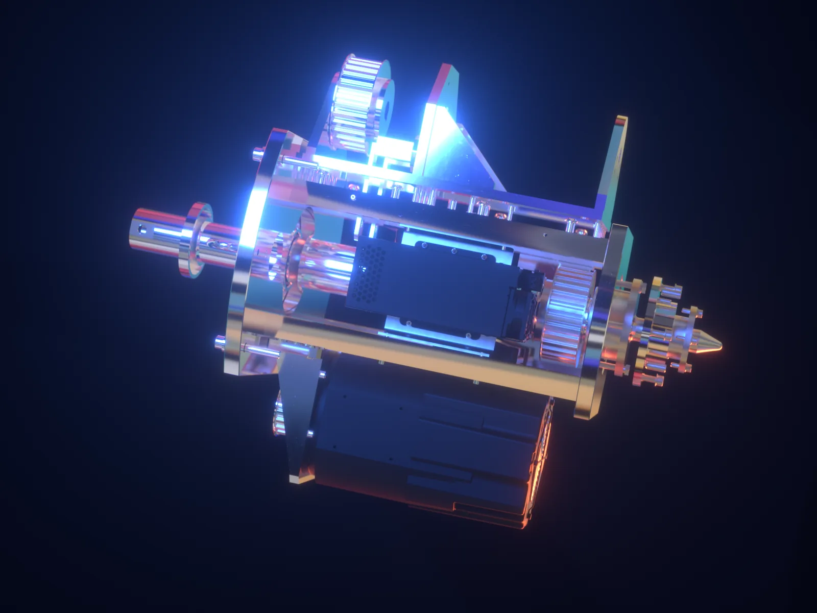Plan technique Inverted Windturbine Ferr Studio