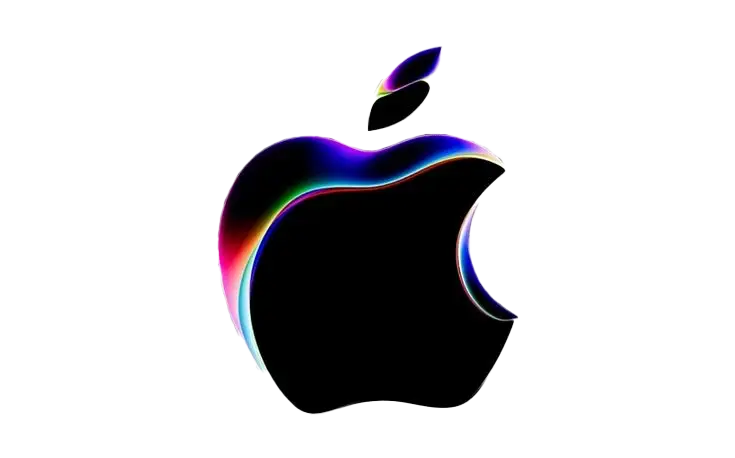 Apple logo 2024 présenté par Ferr Studio