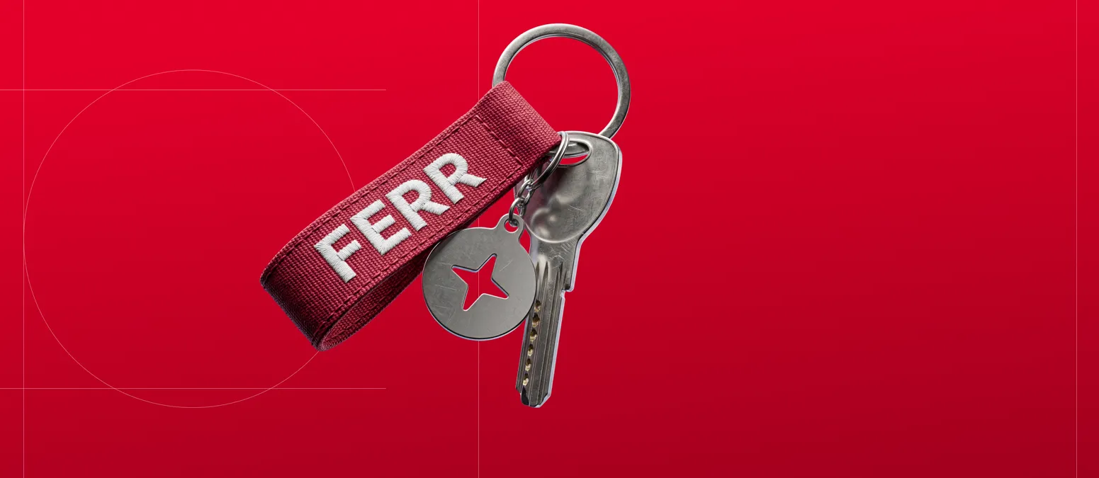 Schéma de la méthode de perception de Ferr Studio : décoder, encoder, répliquer, amplifier, faisant passer un prospect qui choisit un concurrent à « on vous choisit ».