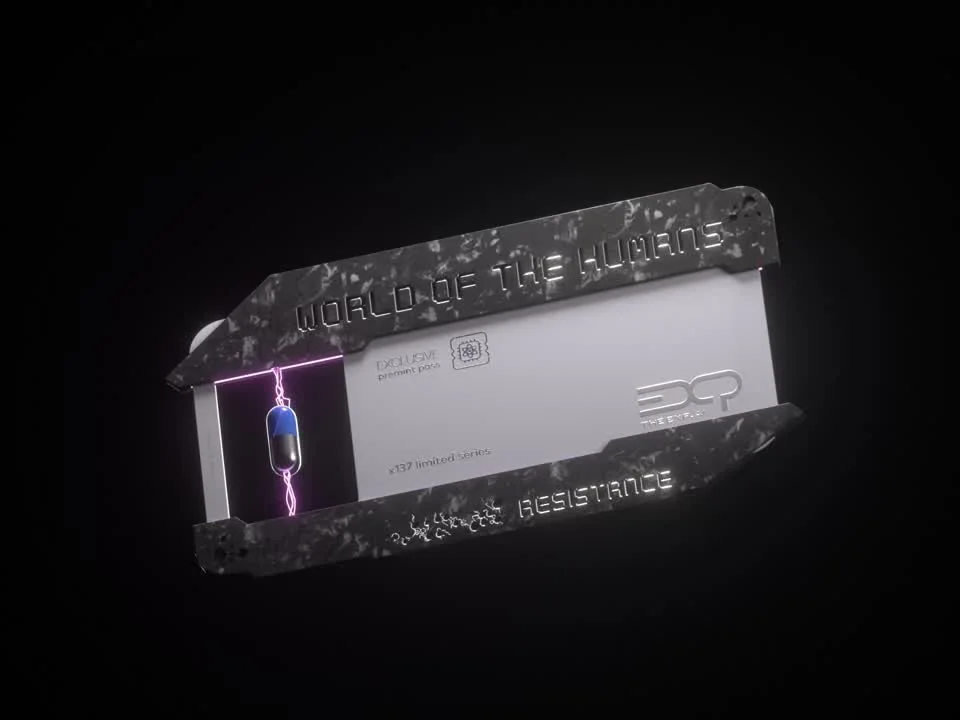 Fidget NFC de World of the Machine, rendu 3D