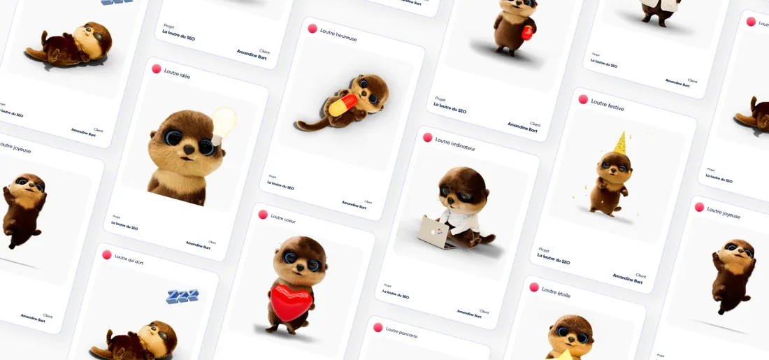Mascotte 3D en situation dans une campagne de communication